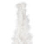 Layered Wispy Feather Cone Tree Christmas Decoration - 19.5" - Winter White