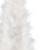 Layered Wispy Feather Cone Tree Christmas Decoration - 16" - Winter White