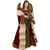 Angel with Wings Commercial Size Christmas Tree Topper - 3' - Brown and Red - Unlit