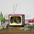 LED Lighted Animated and Musical TV Scene Christmas Display - 9.25"